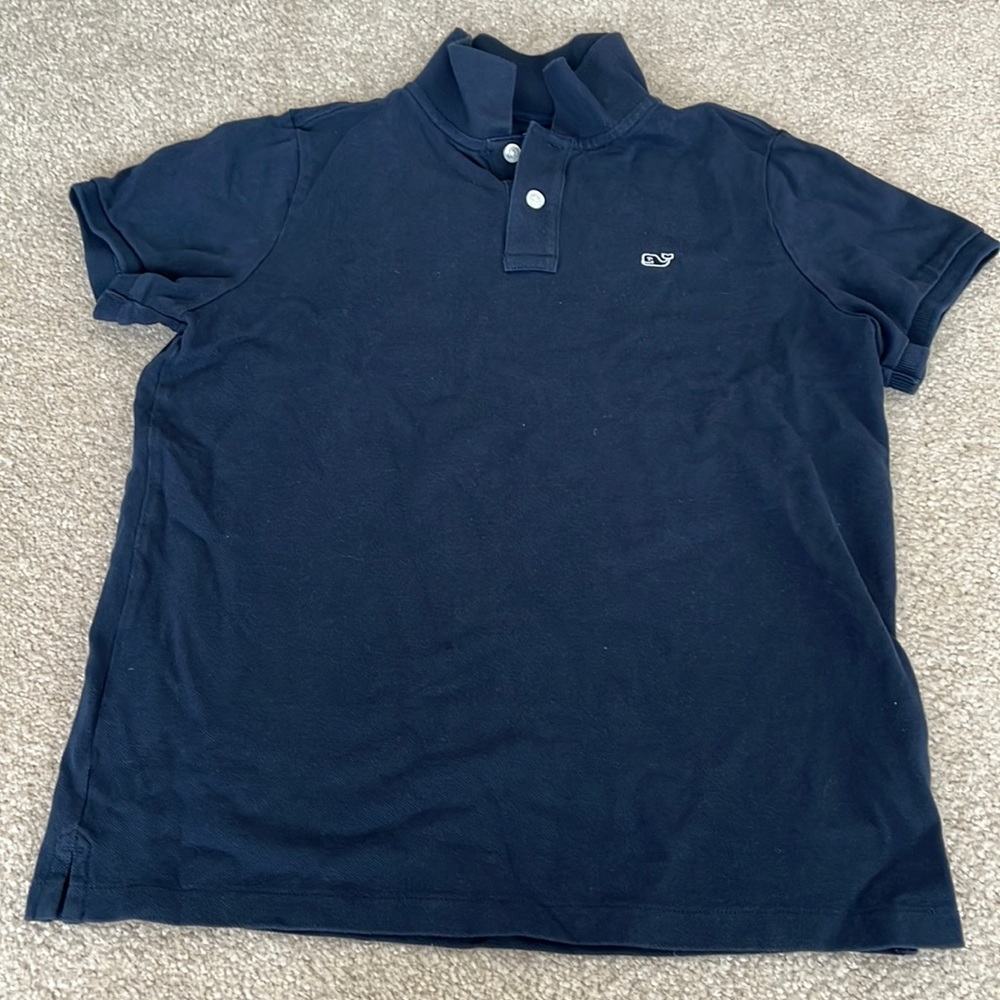 Vineyard Vines navy polo sz M